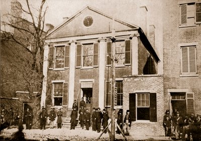 Bureau du prévôt-maréchal, Alexandrie, 1861-65 - Mathew B. Brady